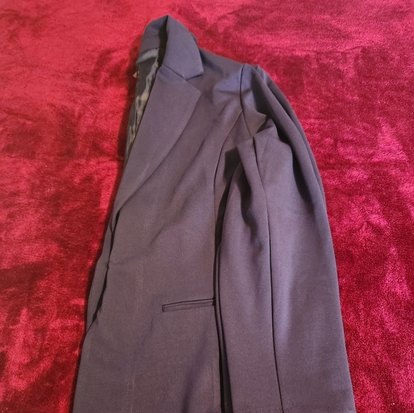 Office Style Blue Blazer - Picture 5 of 7